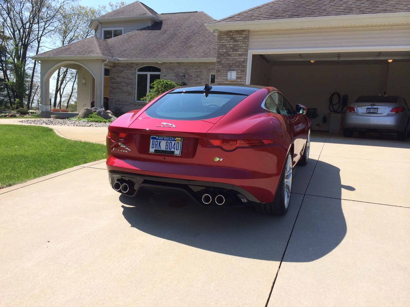 2015 Jaguar F-Type - 2015 Jaguar F-Type R Coupe - Used - VIN SAJWA6DA9FMK11682 - 8,788 Miles - 8 cyl - 2WD - Automatic - Coupe - Red - Jones, MI 49061, United States