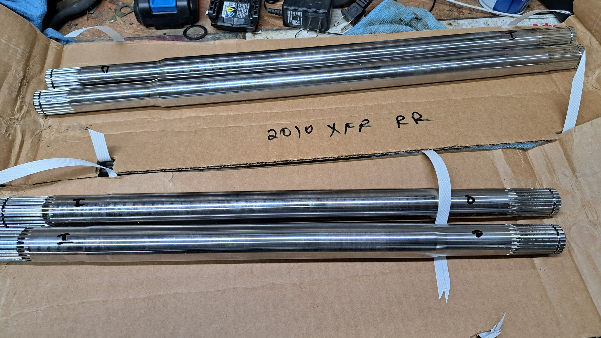 The new centers.  From a very very reputable racing axle manufacturer.