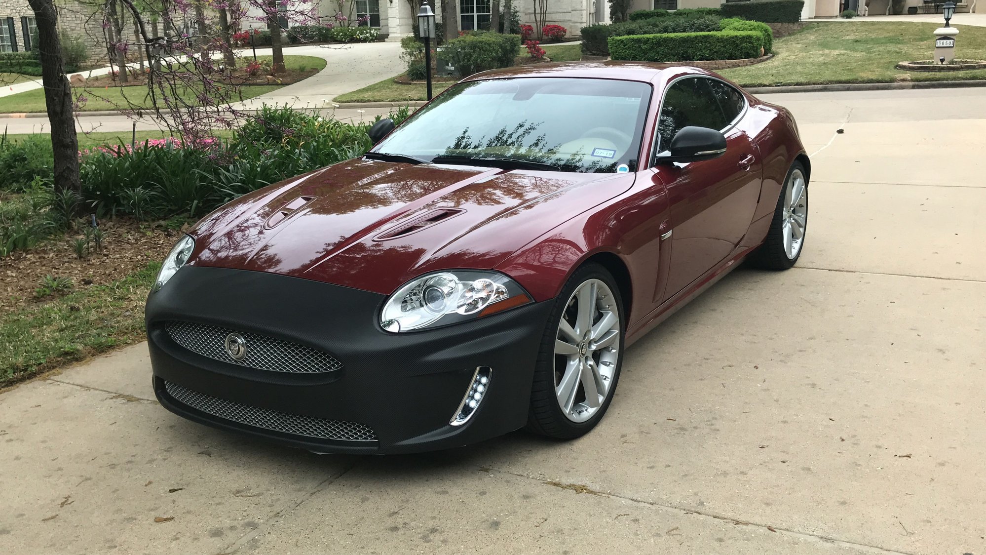 2010 Jaguar XKR - 2010 XKR Claret Exterior and Carmel Interior - Used - Montgomery, TX 77356, United States