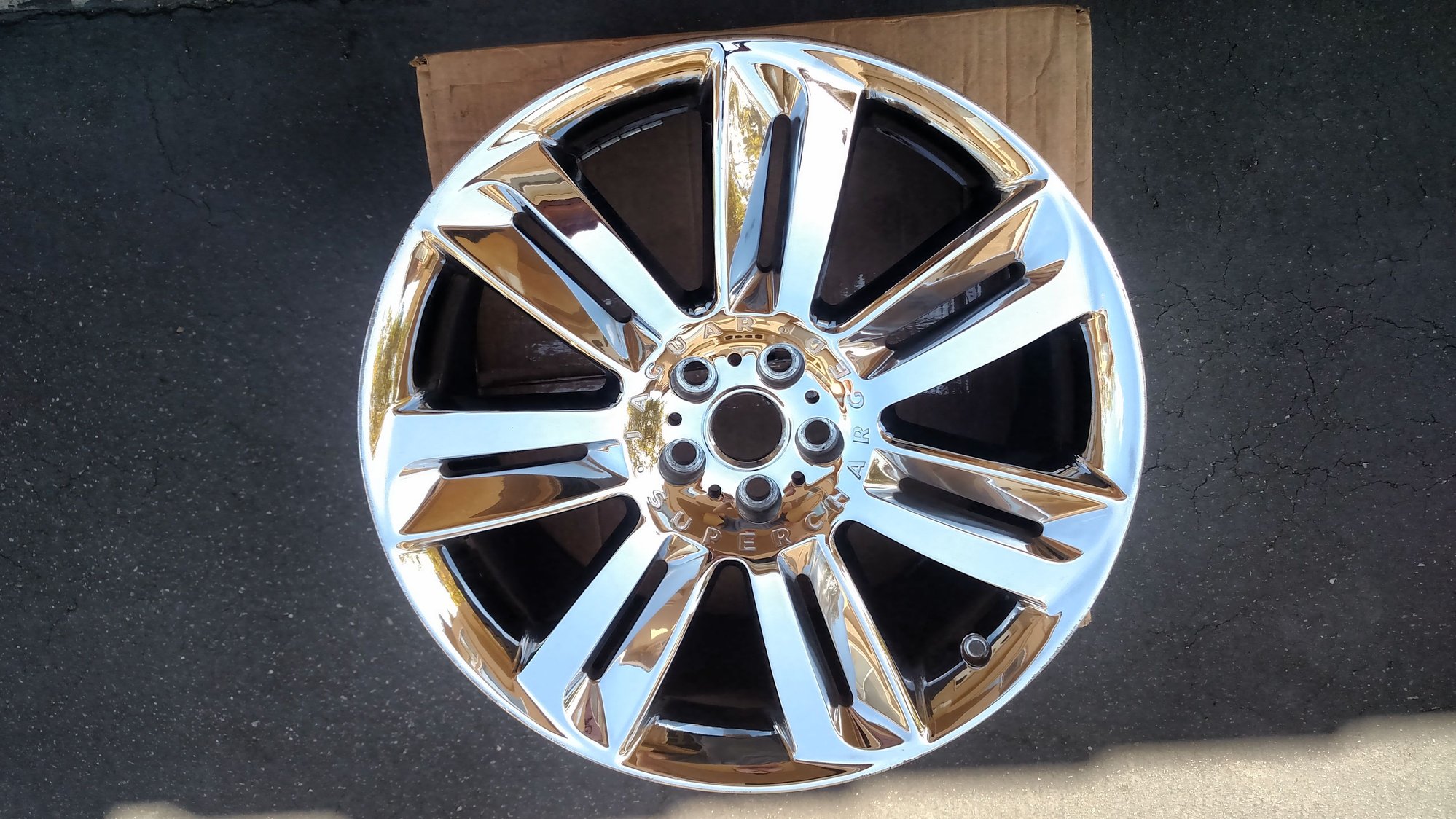 Wheels and Tires/Axles - 20" Nevis Chrome Rims - Full Set - $1000 Plus Actual Shipping - Willing to Split - Used - 2010 to 2015 Jaguar XFR - 2010 to 2015 Jaguar XF - Anaheim Hills, CA 92808, United States