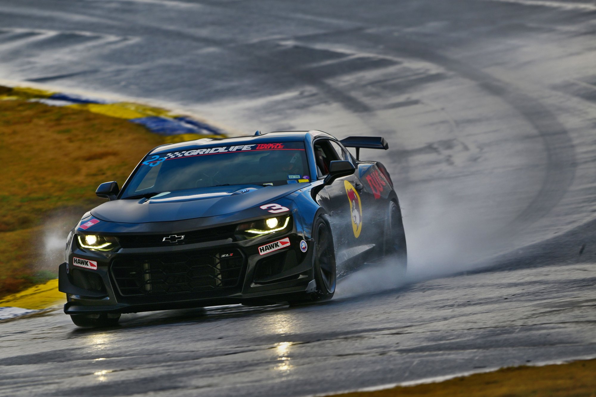 Nothing like racing in the rain!!