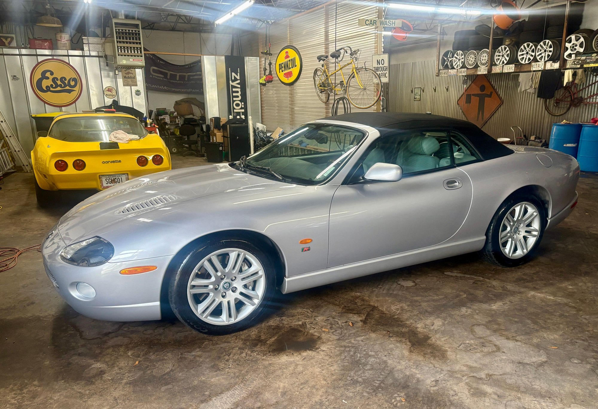 2005 Jaguar XKR - Unique Opportunity To Own A Low Mileage, Smile-Inducing Beauty - Used - VIN SAJDA42B653A43613 - 45,600 Miles - 8 cyl - 2WD - Automatic - Convertible - Silver - Savannah, GA 31511, United States
