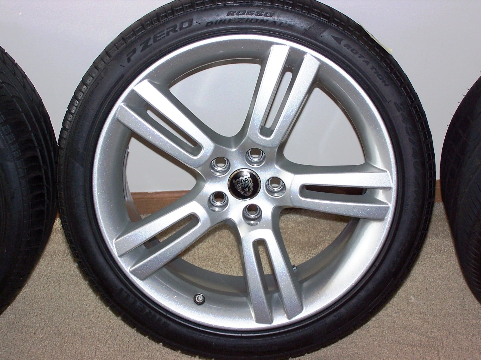 Wheels and Tires/Axles - Jupiter 19" wheels and Pirelli tires like new for Jaguar XKR 07 or newer. - Used - 2007 to 2010 Jaguar All Models - Naperville, IL 60563, United States