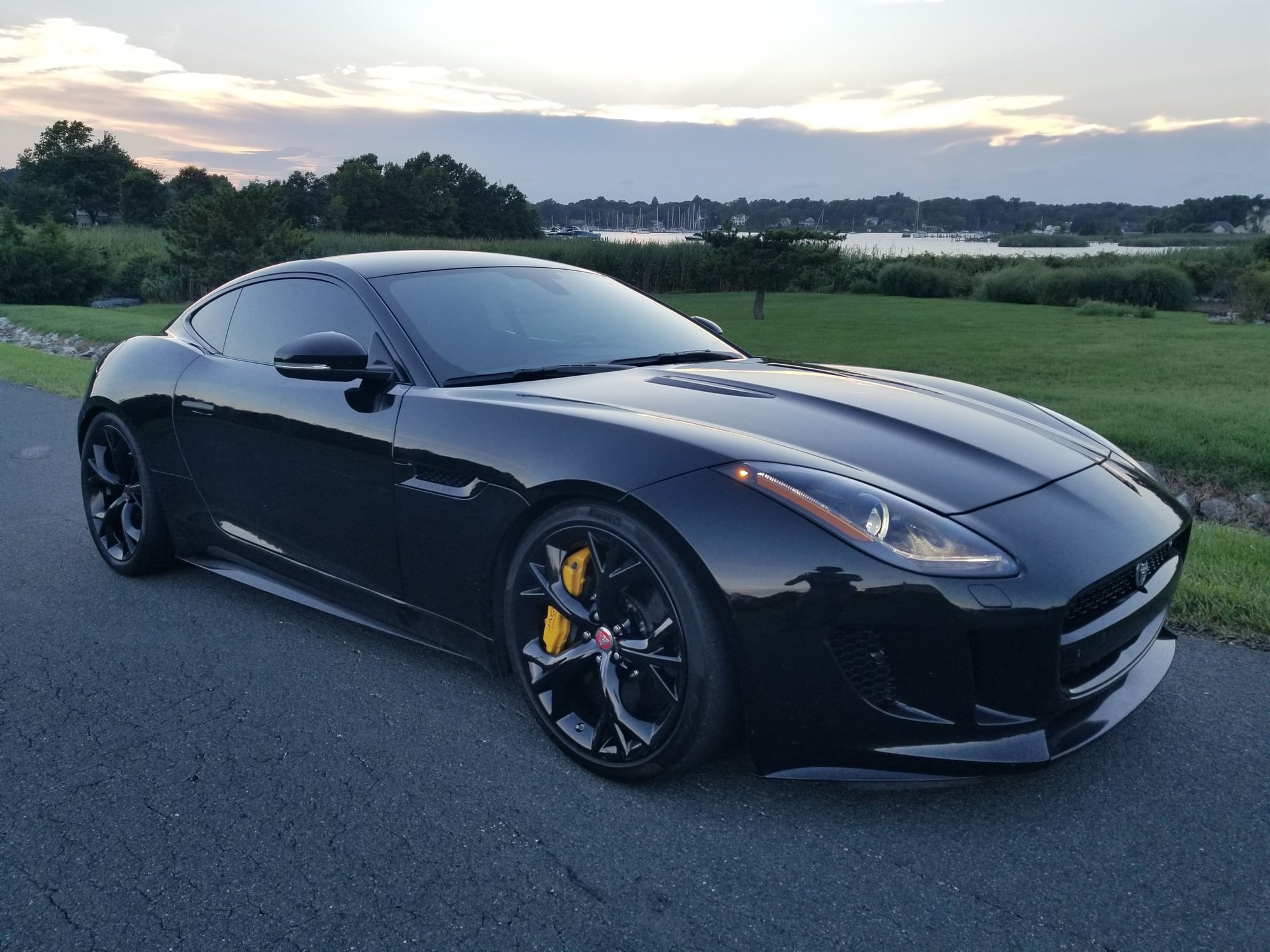 2015 Jaguar F-Type - 2015 Jaguar F-Type R V8 Coupe. w/ Ceramic Brakes and Project 7 Wheels - Used - VIN SAJWA6DA4FMK10634 - 22,000 Miles - 8 cyl - 2WD - Automatic - Coupe - Black - Annapolis, MD 21403, United States