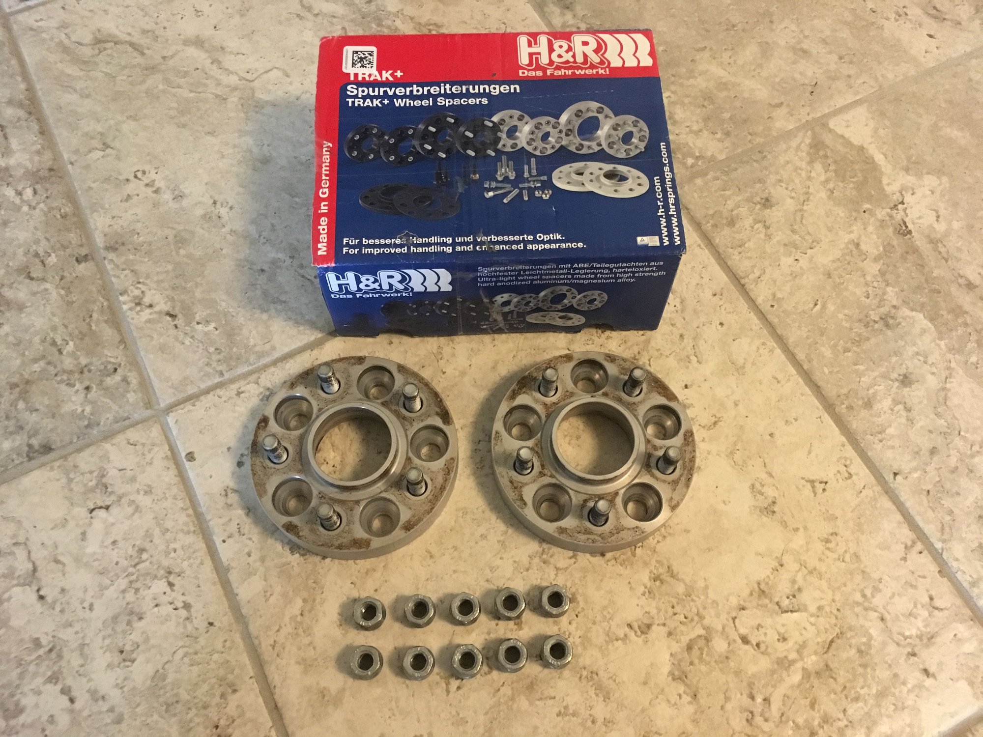 Wheels and Tires/Axles - H&R 25mm Wheel Spacers - Used - 1999 to 2008 Jaguar S-Type - Harrisburg, PA 17112, United States