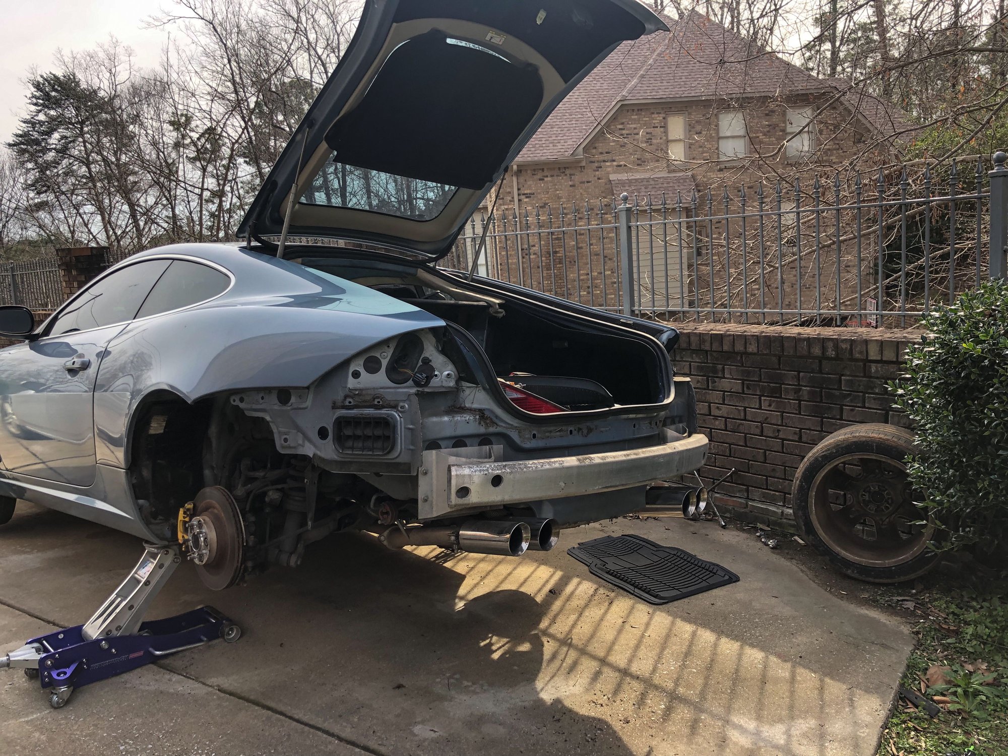 2008 Jaguar XK - Rear Tailgate with trunk spoiler - Exterior Body Parts - $600 - Marietta, GA 30066, United States