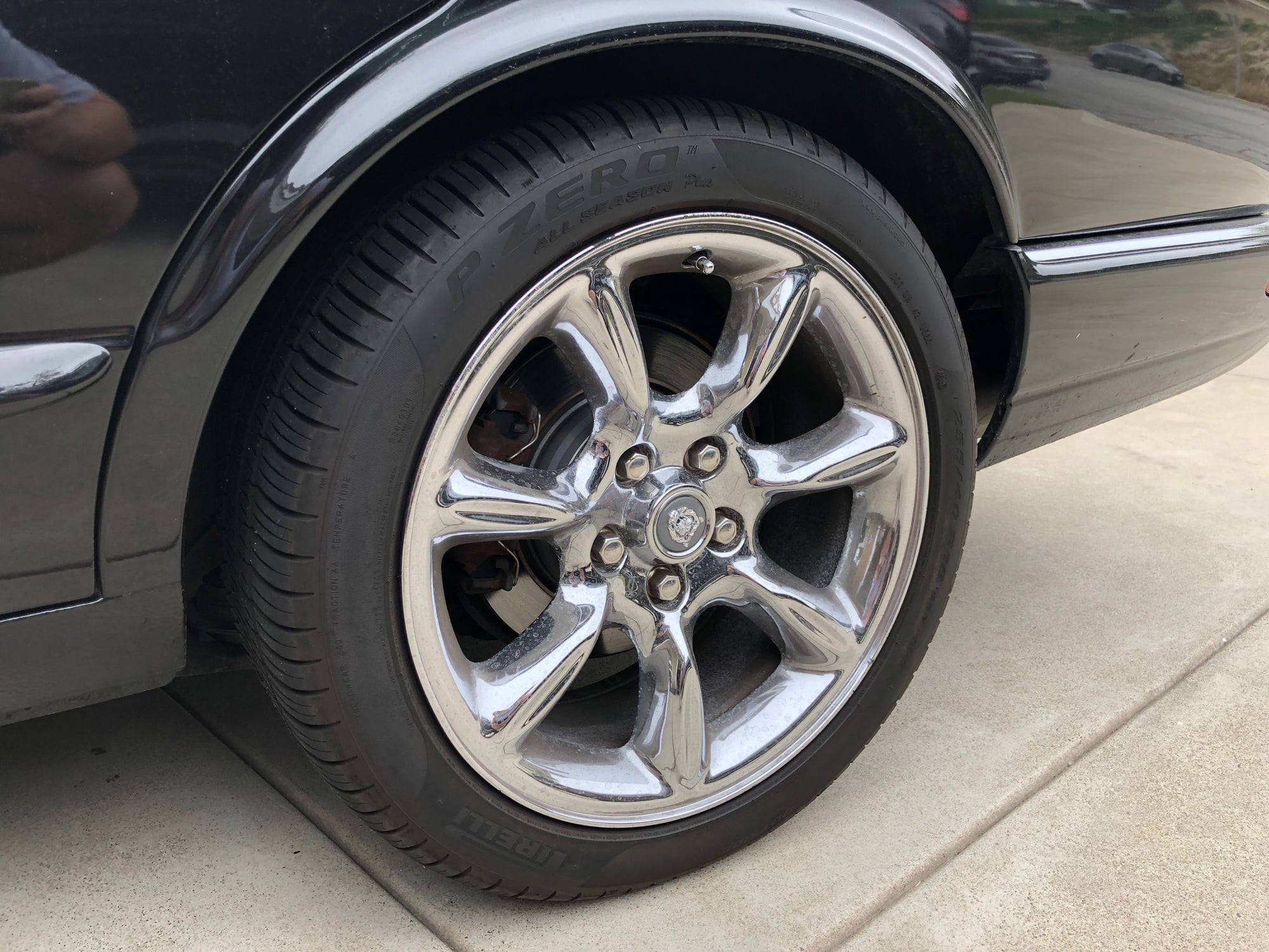 Wheels and Tires/Axles - (4) X308 Chrome Asteroid Wheels 18x8 - Used - 1998 to 2003 Jaguar XJR - Los Angeles, CA 90017, United States