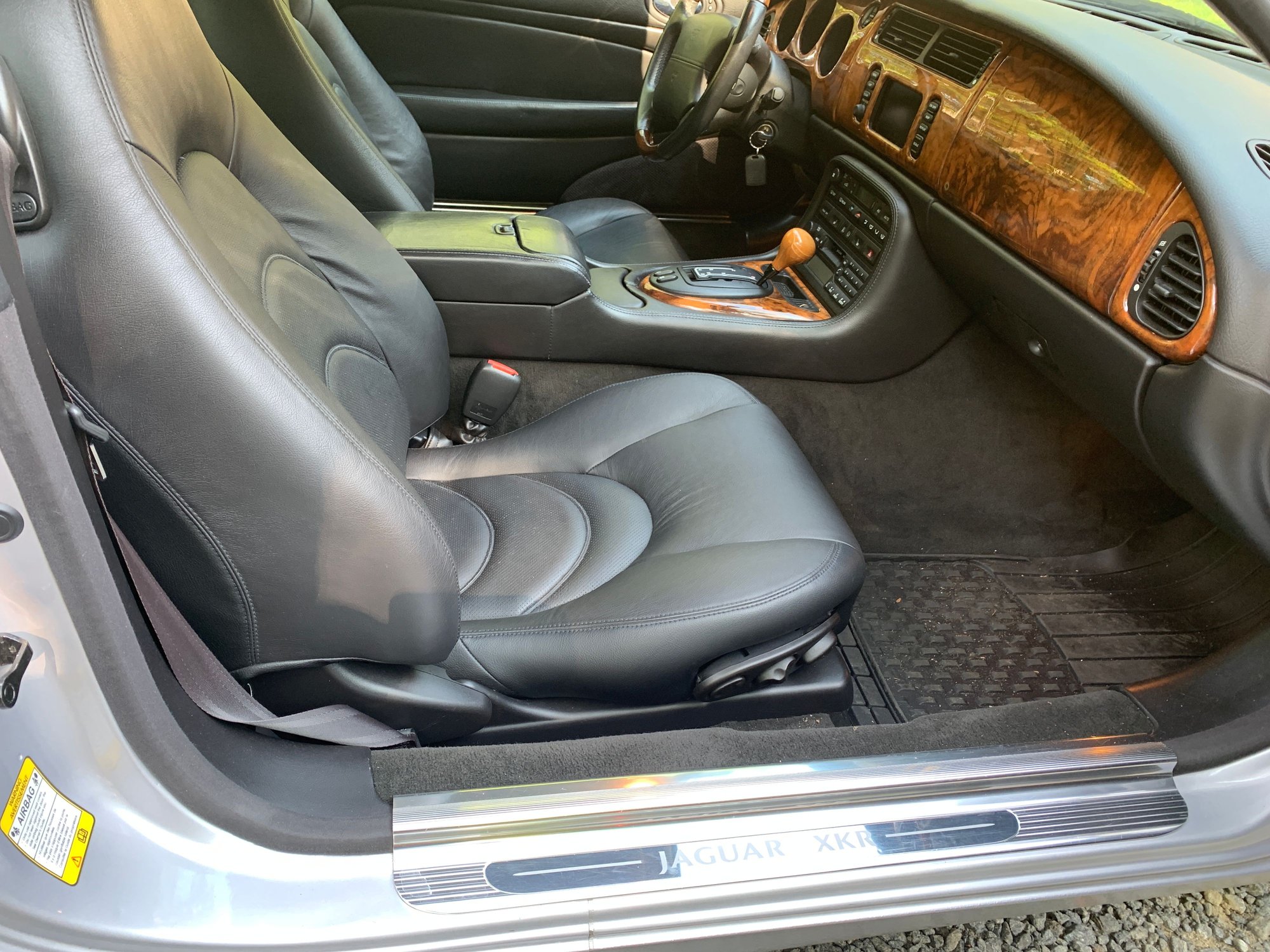 2002 Jaguar XKR - 2002 Jaguar XKR Coupe - Used - VIN SAJDA41B12PA25817 - 76,350 Miles - 8 cyl - 2WD - Automatic - Coupe - Silver - Raleigh, NC 27613, United States