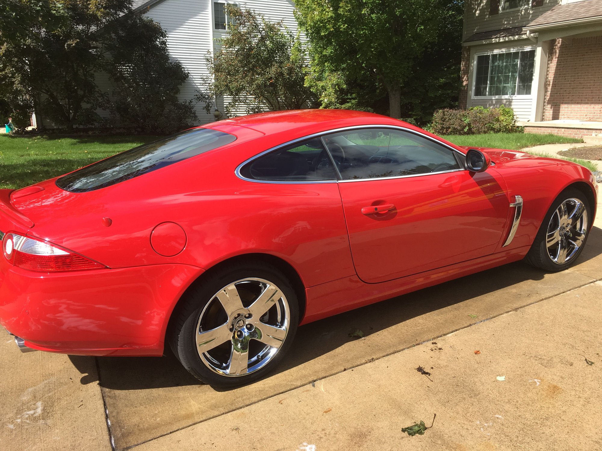 Wheels and Tires/Axles - Set of chromed wheels and tires for sale - Used - 2007 to 2008 Jaguar XK - Waterford, MI 48327, United States