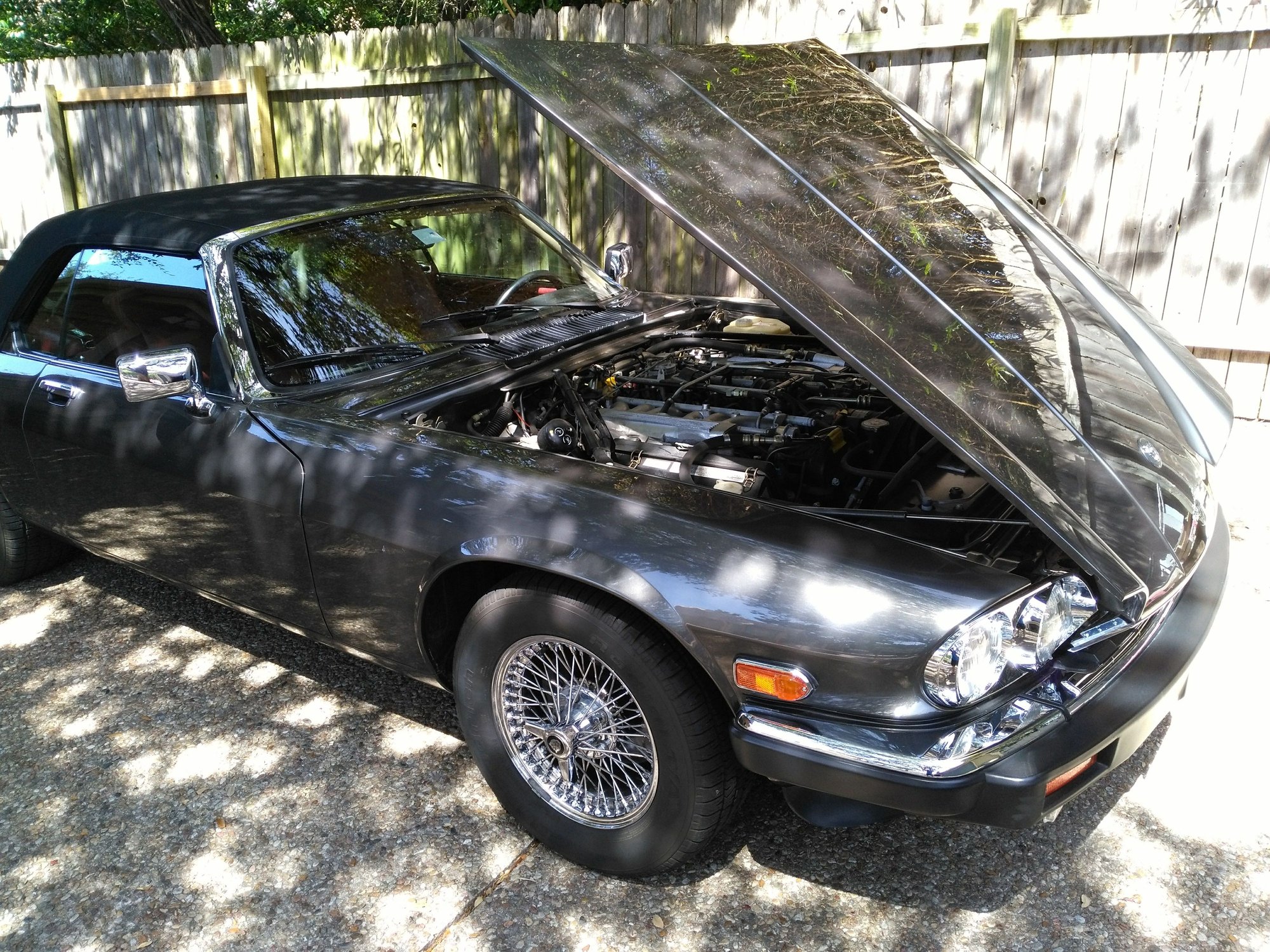 1989 Jaguar XJS - 1989 XJ-S Convertible - 24K original miles - Used - VIN SAJNV4847KC162037 - 24,356 Miles - 12 cyl - 2WD - Automatic - Convertible - Gray - Austin, TX 78759, United States