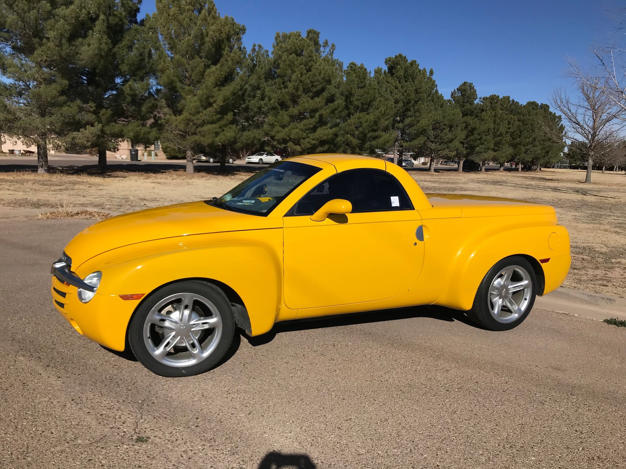 2003 Chevrolet SSR - 2003 Chevy SSR 66,000 miles  $18,900 - Used - VIN 1GCES14P13B100789 - 66,500 Miles - 8 cyl - 2WD - Automatic - Convertible - Yellow - Roswell, NM 88201, United States