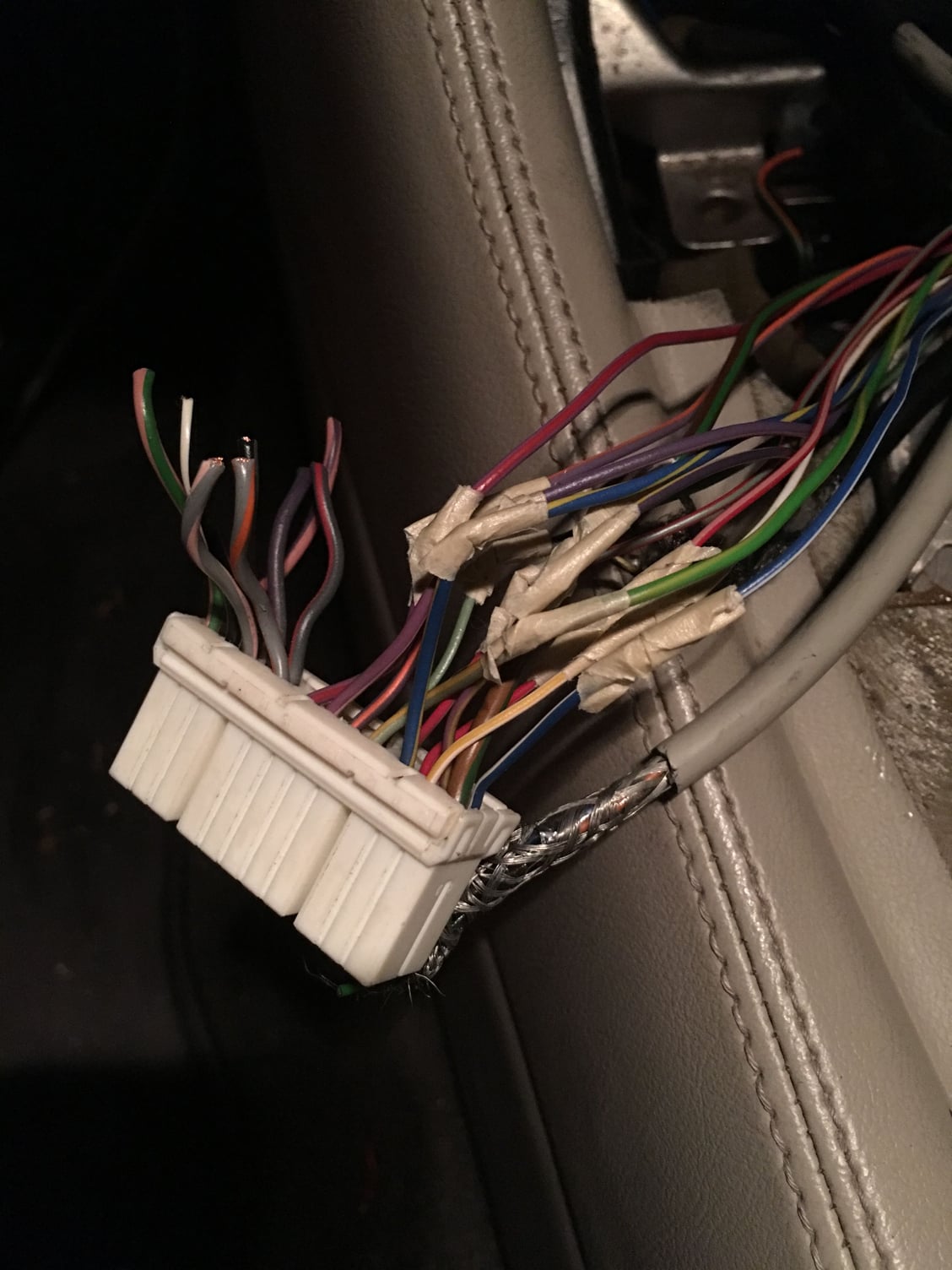 Help with factory stereo wiring harness pinout - Jaguar Forums - Jaguar