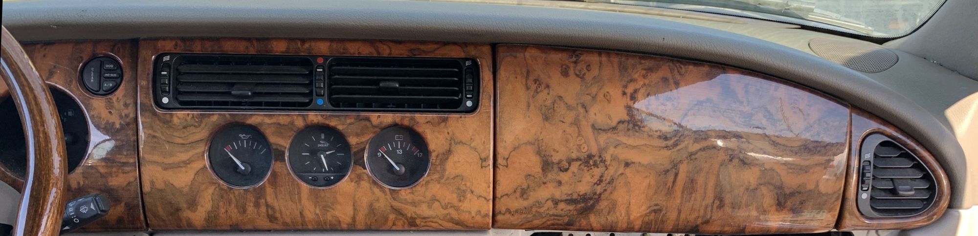 Interior/Upholstery - X100 (XK8/XKR) 3-gauge wood dash with gauges - Used - 1997 to 2006 Jaguar XJ8 - San Francisco, CA 94109, United States