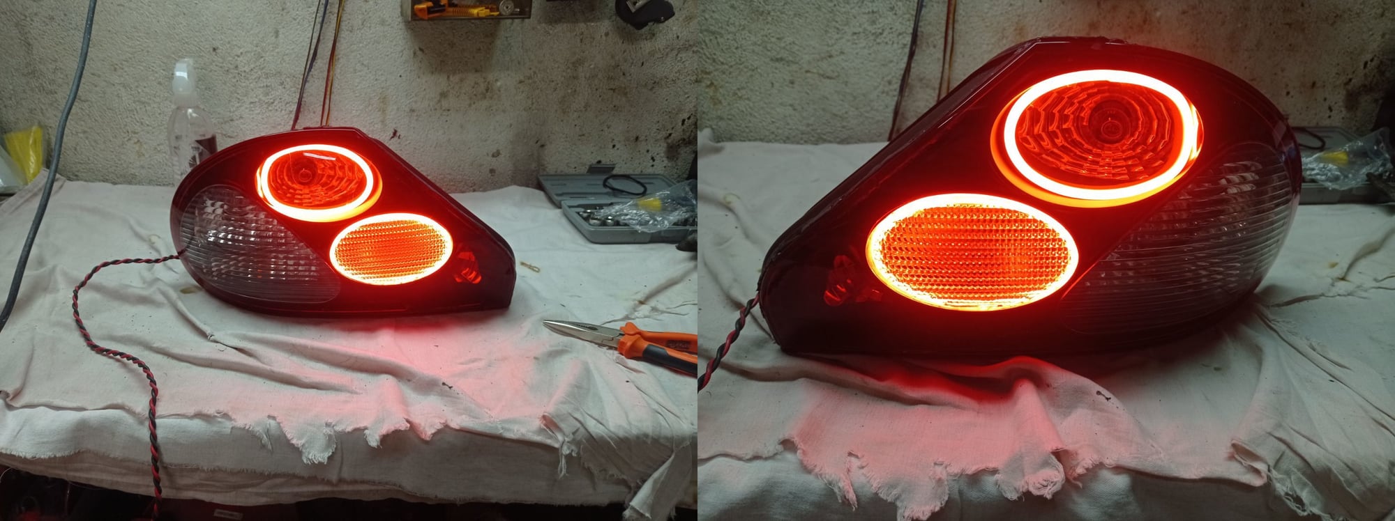 Lights - Jaguar X-type Custom LED Tail lights - Used - 0  All Models - Bad Iburg, Germany