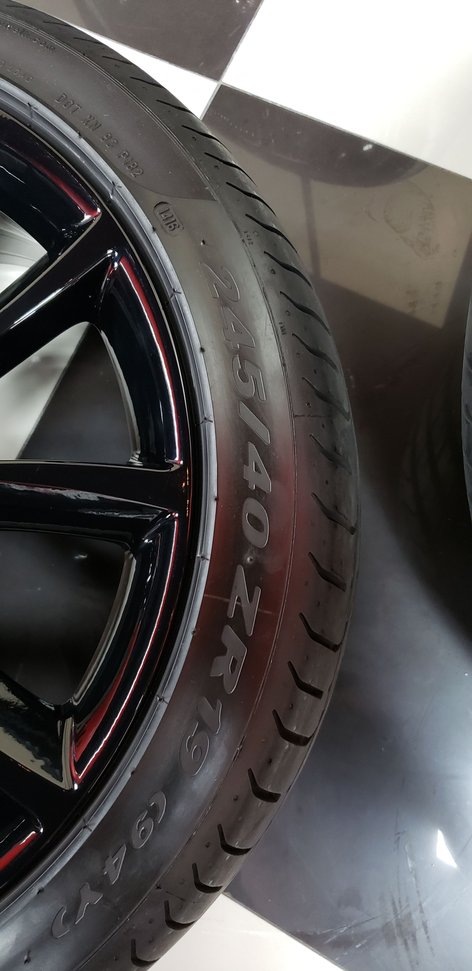 Wheels and Tires/Axles - 19" factory oem jaguar ftype wheels rims and new tires - New - 2014 to 2019 Jaguar F-Type - Sacramento, CA 95630, United States