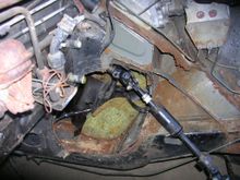 Drivers side inner fender / footwell