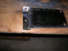 Passenger side motor mount