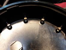 This might explain how the moisture entered the cap plus the running issues I had been having.