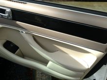 Interior wood is wrapped in 3M 1080 Gloss Black for an updated look and feel.