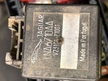 Pics of the “empty relay” and wiring that the relay would control if there was an actual relay under the shell