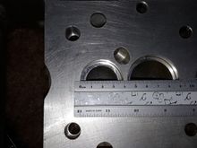 Valve diameters inlet.