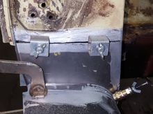 Fitting off side shut face patch panel
