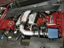 New test fitted intake set up