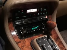 New modern Sony head unit.