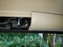 Slot in frame properly engaged with the guide pin