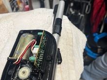 That aluminum shaft sitckout of the motor housing just wont budge to allow me to get to the bottom end of it