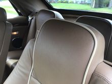 Passenger seat still perfect.  Took drivers seat apart and salvaged all the good leather panels, especially the leaper panel to keep originality