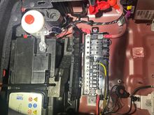 Hey guys, sorry for not knowing! 

I got a CTEK charger for my MY18 f type R Cupe and I can’t seem to fingers out where to plug the terminals. When I look at all the photos provided they al have the same junction box in the rear. But when I opened my junction box I have only two wires so now I don’t know what to do! Any one knows the answer to this i issue? 