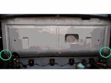 Location of lumps of clay