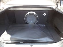 Forgot I did a sub in the trunk.  