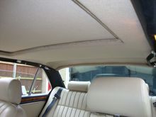 New headliner installed