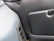 Right side A/C  vent panel
