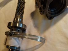 Shrinking rings back with a clump 