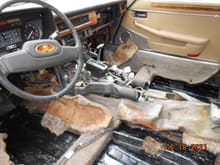 floor welded up and treated with POR15.
BTW this is what the interior looked like when I got the car