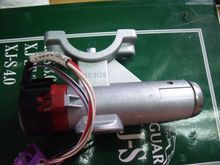 The completed assembly - new slave cylinder, new ignition switch assembled and easily installed. Total parts prices including shipping was about $220.00 USD.