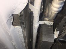 Oil cooler bracket. Zinc primer. 2-Part epoxy mastic topcoat. new instrumounts