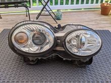 Headlight front view