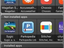 IPhone InControl with Magellan installed