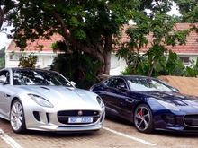 2 very different F-types in South Africa. More & more down here. Great car!