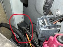 You need to get to this connector ...