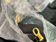 Bummer to receive parts this way…clip missing and bag torn open. Doesn’t leave me feeling much comfort with the job/parts