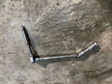 Once cracked drain plug used this setup to remove.