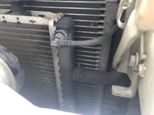 Can't figure out how to get this hose out without removing the bonnet. Is there another way? 