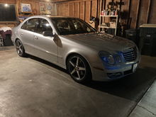 2007 Mercedes-Benz E550, sold August 2023.