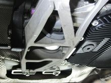 New transmission mount installed