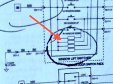 Resistors in switch pack